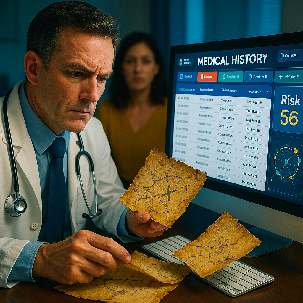 A Physician pieces together a piece of the health puzzle