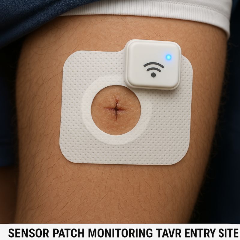 HemaSense Patch AI Rendering